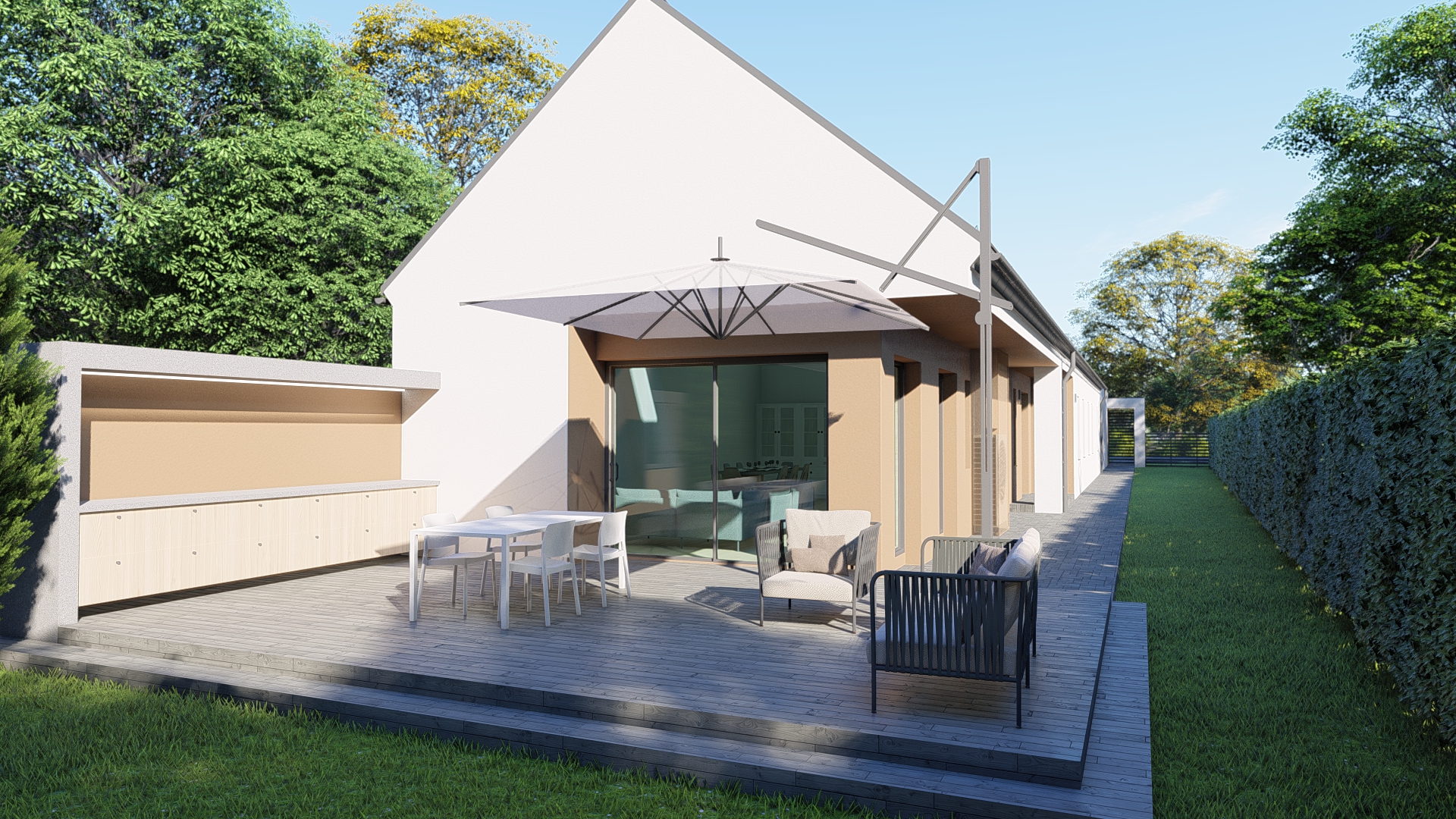 Vecsés  Andrássy telep - lakóház