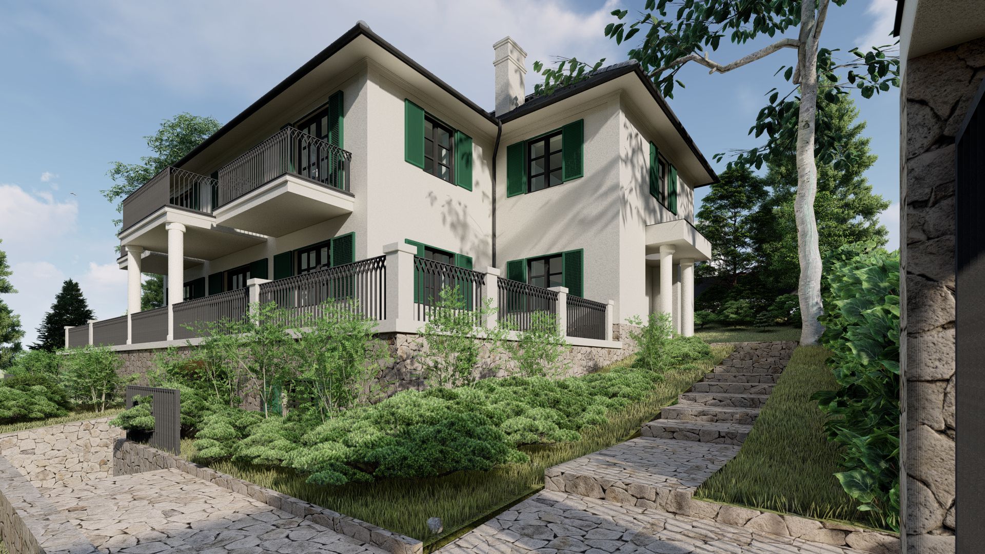 Bp 12.ker Diana utca - lakóház