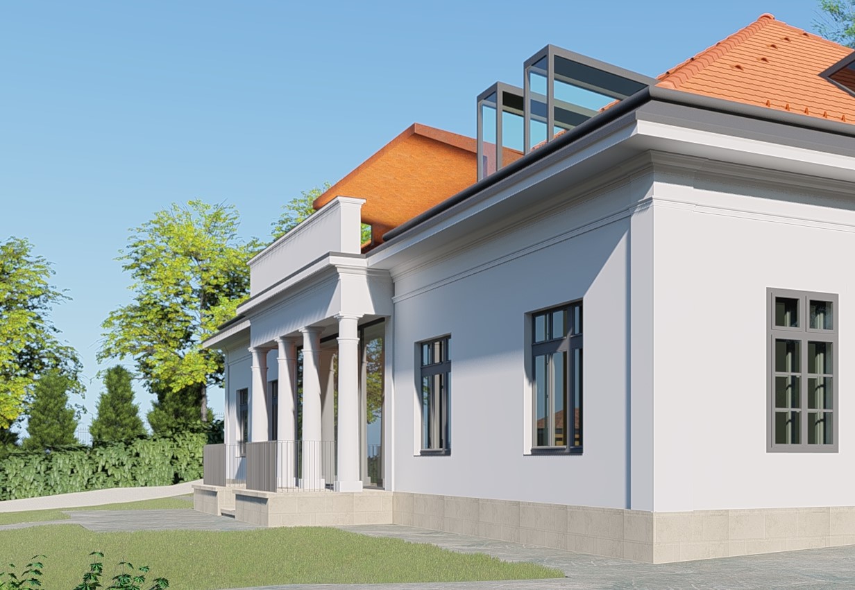 Bp 12.ker Lóránt út - műemlék villa