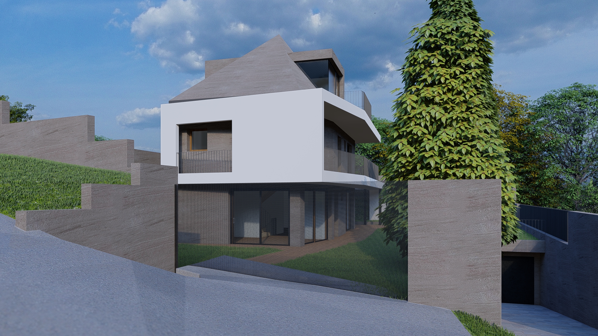 Budaörs Nap-hegy - lakóház