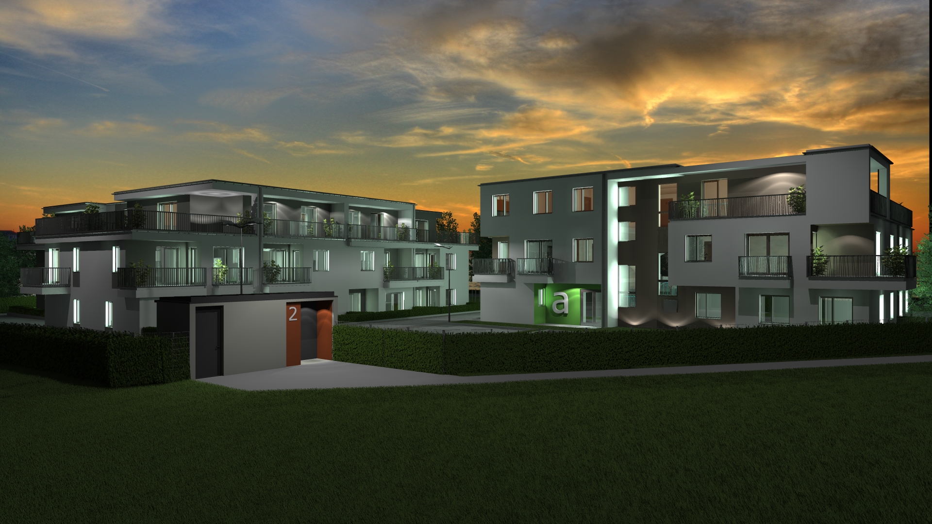 Veszprém Bakonykert - társasházak