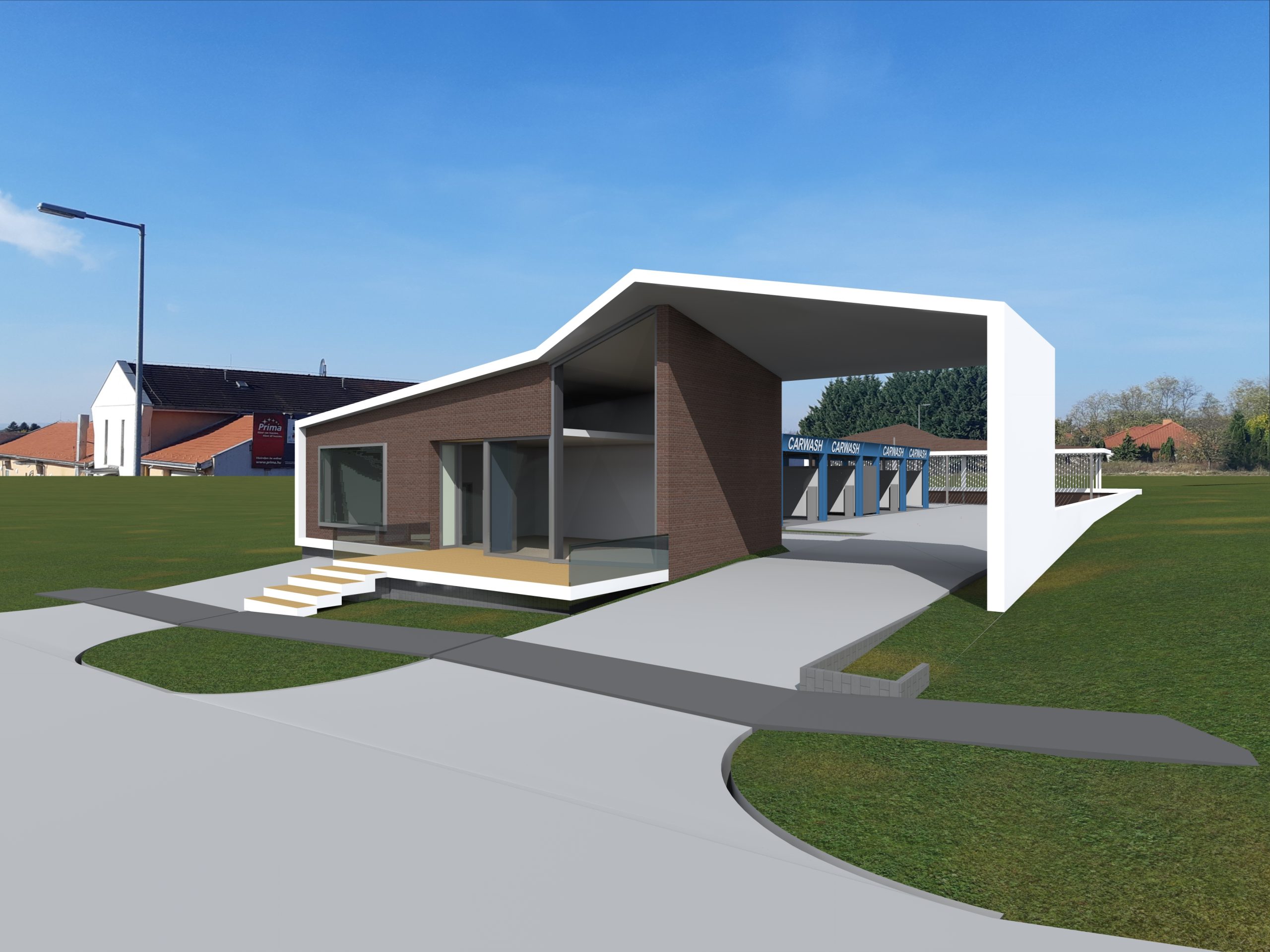 Biatorbágy - kávézó és autómosó